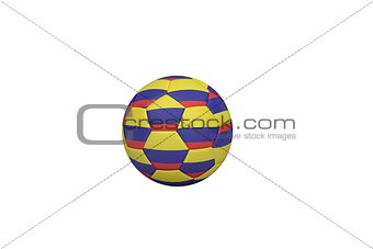 Football in colombia colours