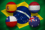 Group b footballs for world cup