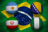 Group f footballs for world cup