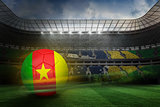 Football in cameroon colours