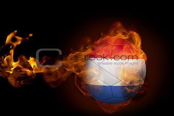Fire surrounding holland ball