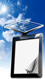 Tablet Computer with Solar Panel