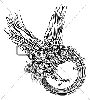 Phoenix bird or eagle
