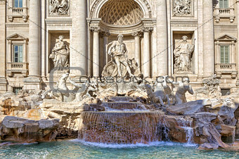 Trevi Fountain. Rome, Italy.