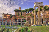 Ancient ruins. Rome, Italy.