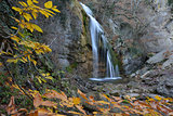 Djur-djur waterfall in autumn