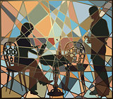 Cafe mosaic