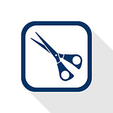 scissors flat icon