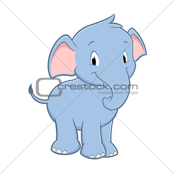Cartoon Baby Elephant