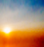 Abstract natural background with sunrise 