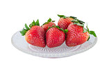 Organic Strawberry fruits 