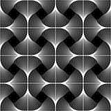 Design seamless swirl movement geometric pattern
