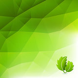Abstract Green Eco Background