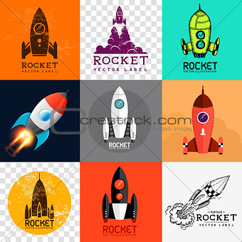 Vector Rocket Collection
