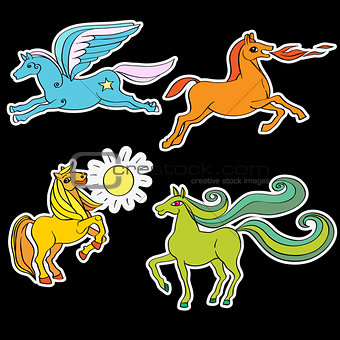 horses stickers
