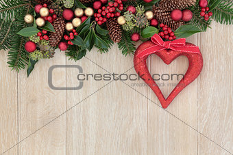 Christmas Heart Decoration
