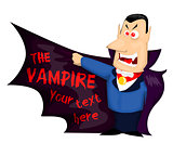 Cartoon vampire