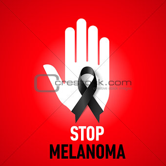 Stop Melanoma sign