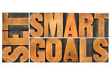 set smart goals in wood type
