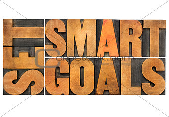 set smart goals in wood type