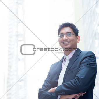Portrait of smiling Indian businessman 