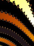 Fractal background with a strips