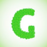 grass letter G