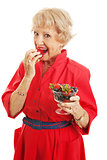 Senior Woman - Delicious Berries