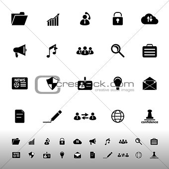 General document icons on white background