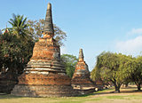 Wat Phra Si Sanphet, Ayutthaya, Thailand 