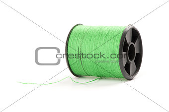 Spool of green thread