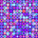 Abstract Purple Disco Lights Seamless Pattern
