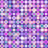 Light Purple Garland Vector Seamless Pattern.