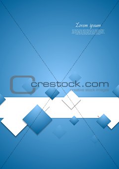 Abstract corporate tech vector background
