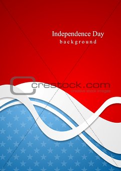 Abstract Independence Day background