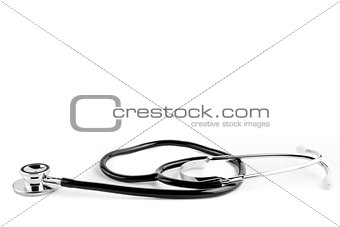 stethoscope with space for text