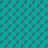 Floral seamless pattern. Vector.