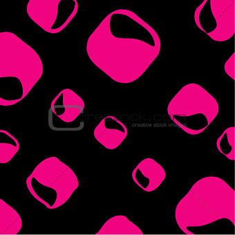 Pink rounded rectangle background