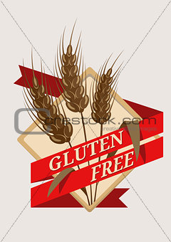 Gluten Free emblem or label