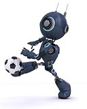 Android playing football