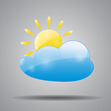 Weather Icon  Vector Illustration for Your Design