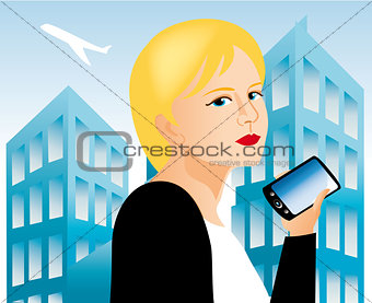 women with  cell phone 3