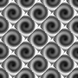 Design seamless spiral movement geometric pattern