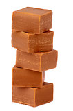 Stack of Toffee Candies