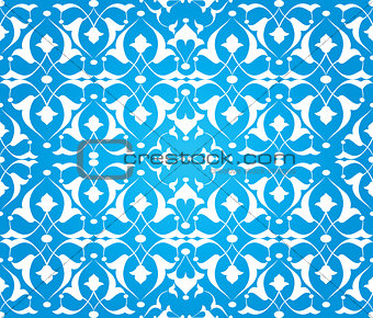 blue ottoman decorative background version