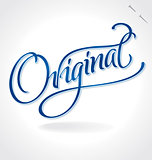 ORIGINAL hand lettering (vector)