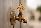 Date of ablution tap made ââof brass
