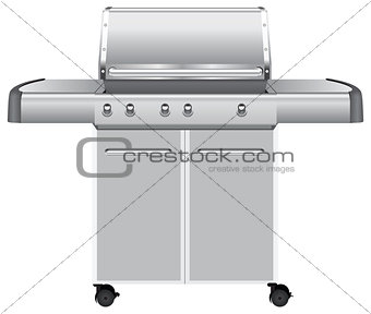 Barbecue gas grill