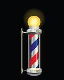 Symbol for a barber night