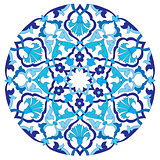 blue oriental ottoman design twenty-four